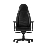 Noblechairs ICON Series Real Leather Gaming Chair - Black/Black