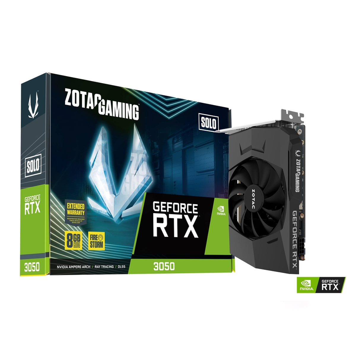 Zotac GeForce RTX 3050 SOLO 8GB Graphics Card