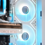 Singularity RTX 5060 Ti 8GB Ryzen 5 5600X EVO Gaming PC - WHITE