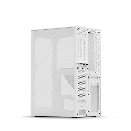 Ssupd Meshlicious Mini ITX Case - Full Mesh - White - PCIE 3.0