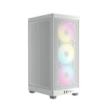 Corsair iCUE 2000D RGB AirFlow ITX Tower Case - White