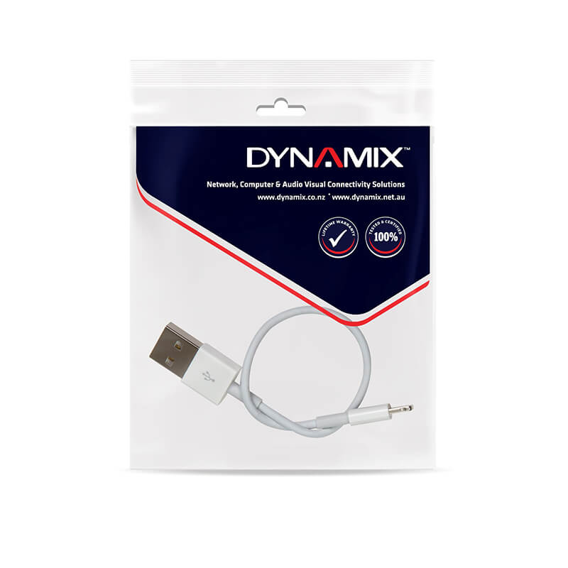 Dynamix USB 2.0 to Lightning Charging Cable - 1M