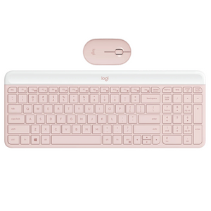 Logitech MK470 Slim Wireless Keyboard and Mouse - Rose