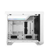 Fractal Design Torrent Nano TG Tower ITX Case - White Clear Tint