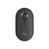 Logitech M350 Pebble USB Wireless/Bluetooth Mouse - Graphite