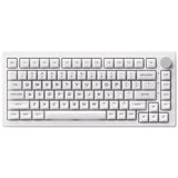 Akko 5075B Plus ASA 75% RGB Wireless Mechanical Keyboard Piano Pro Switch - White