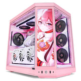 Abyssal AMP RTX 5080 Ryzen 7 9800X3D Gaming PC - PINK Infinite Edition