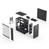 Fractal Design Epoch RGB ATX Mid Tower Case - Black TG Light