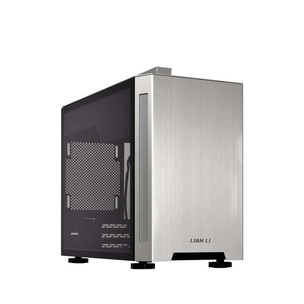 Lian-Li TU150WA Tempered Glass Case Silver – Computer Lounge