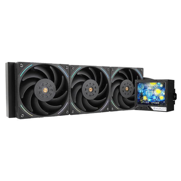 PC用ファン・クーラー thermalright hyper vision 360 argb Black Hyper Vision 360 ARGB BLACK – Thermalright