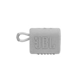 JBL GO 3 Portable IP67 Waterproof Bluetooth Speaker - White