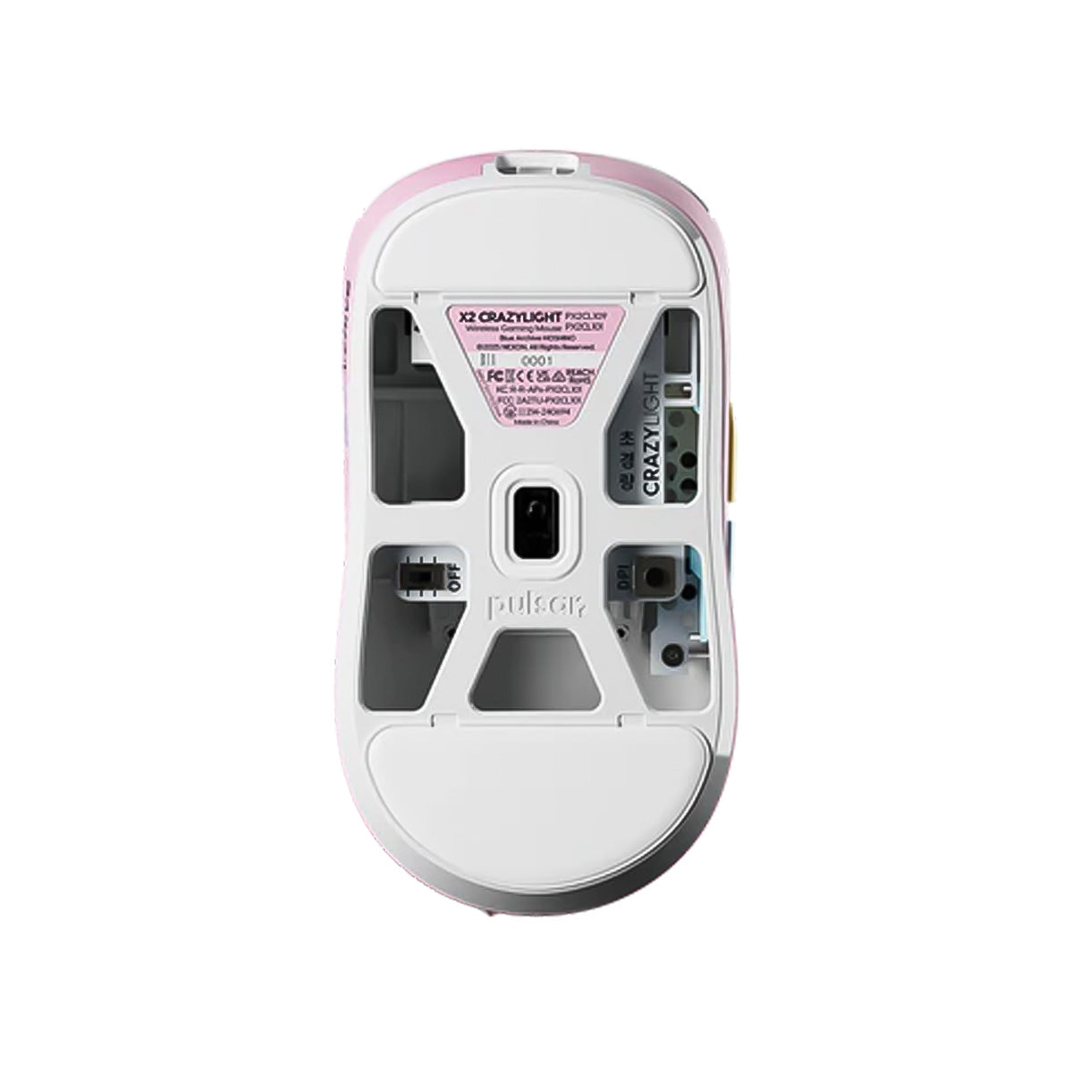 Pulsar x Blue Archive X2 CrazyLight Medium Wireless Gaming Mouse Limited Edition -  Hoshino