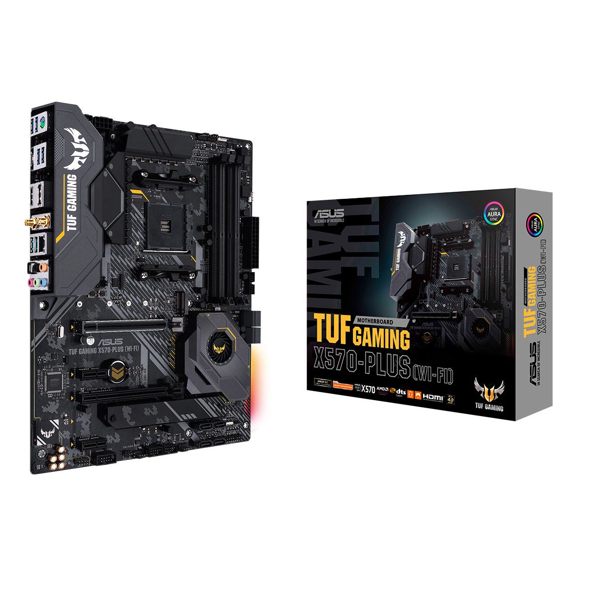 ASUS TUF GAMING X570-PLUS (WI-FI) Motherboard AMD AM4