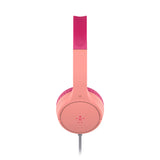 Belkin SoundForm Mini Kids Wired Headphones - Pink