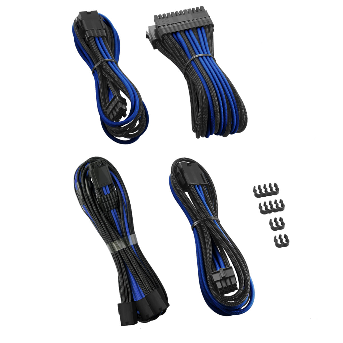 CableMod PRO ModMesh 12VHPWR Cable Extension Kit - Black/Blue