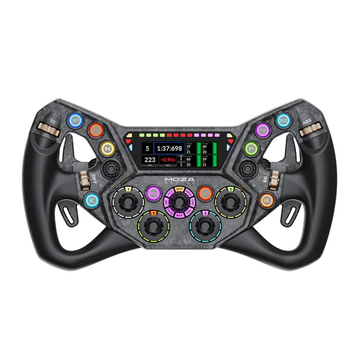 Moza KS Pro HD Display Butterfly-Style Steering Wheel