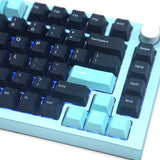 Glorious GMMK Pro 75% Custom Mechanical Keyboard Linear Switch - Cerulean Mist