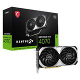 MSI GeForce RTX 4070 VENTUS 2X OC 12GB Graphics Card