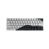 Wooting Dye-Sub PBT Magnetic Wave 61 Keys Keycap Set ANSI - Black and White