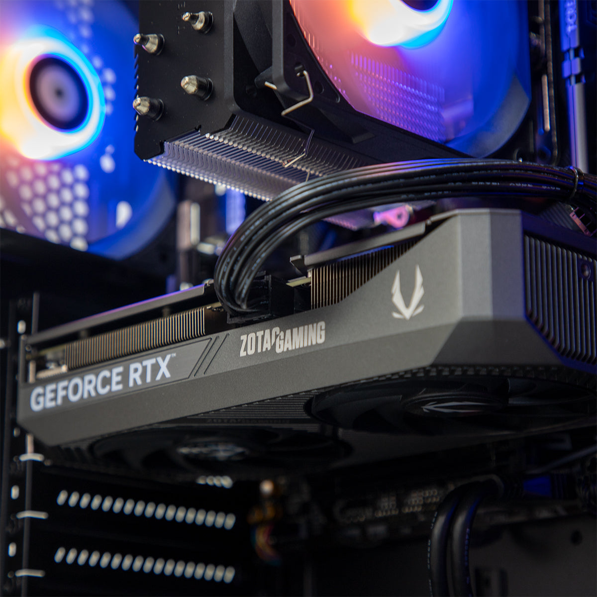 Marauder SWIFT RTX 5060 Ti 16GB Ryzen 7 5700X Gaming PC - BLACK