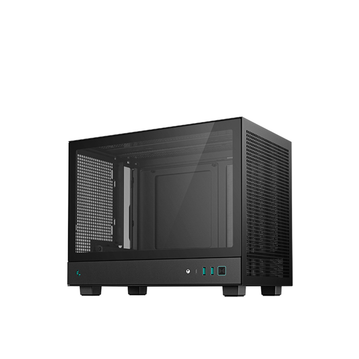 Deepcool CH160 Mini Tower ITX Case - TG Black