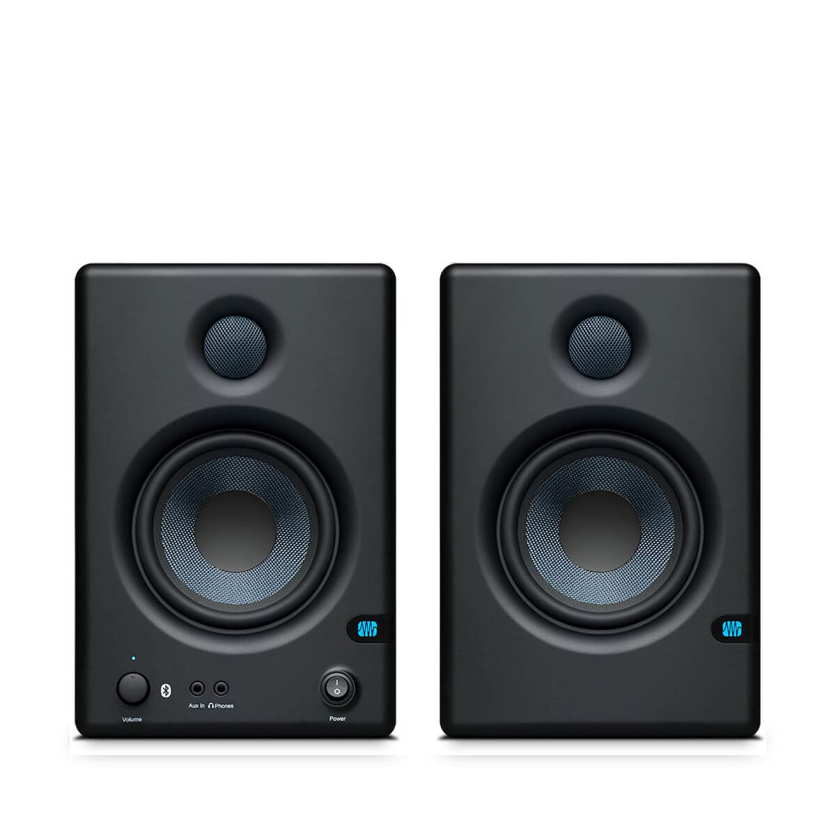 PreSonus ERIS E4.5 BT Active Two Way Bluetooth Nearfield Studio Monitors=Demo Unit=