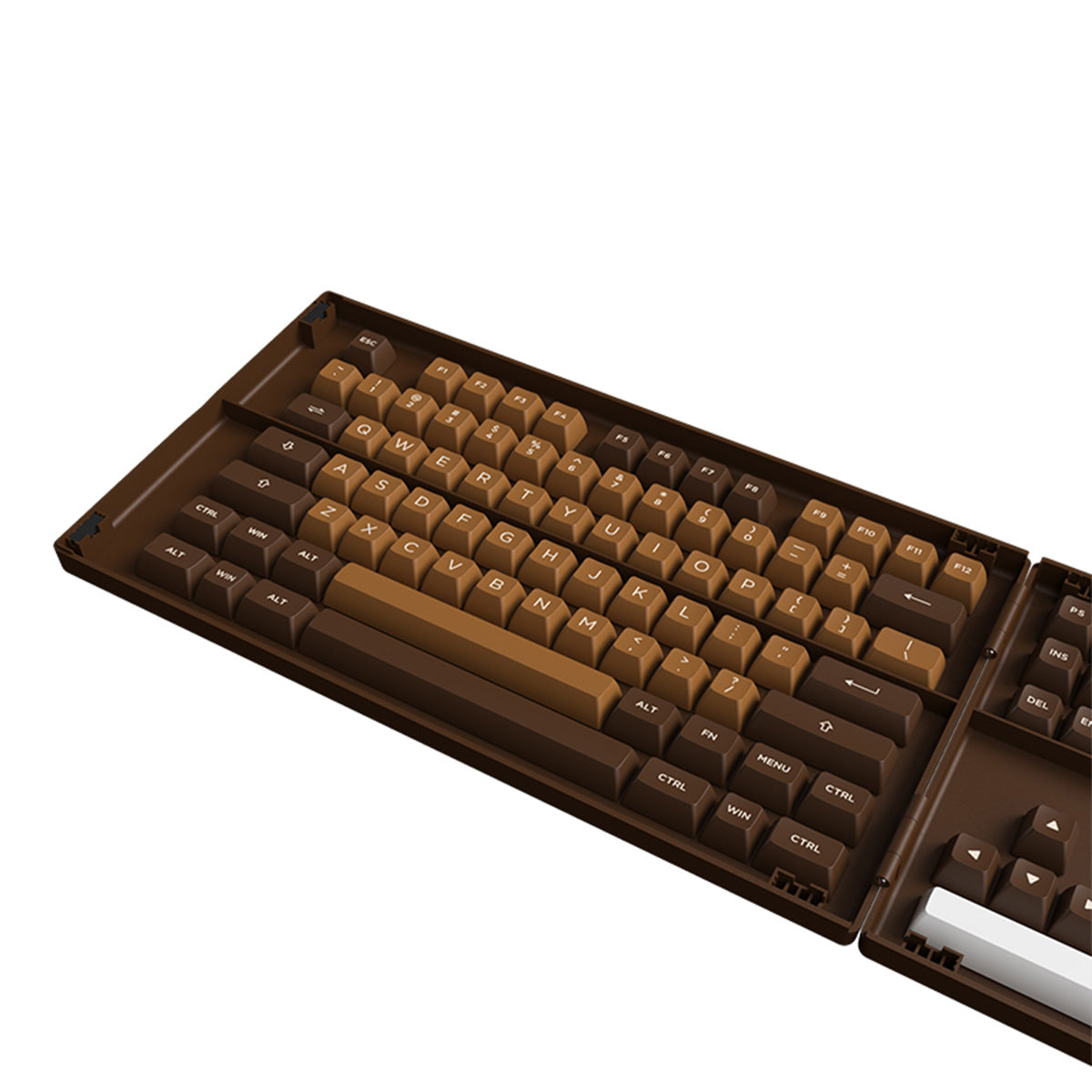 Akko Chocolate ASA Fullset PBT Doubleshot 178 pcs Keycaps