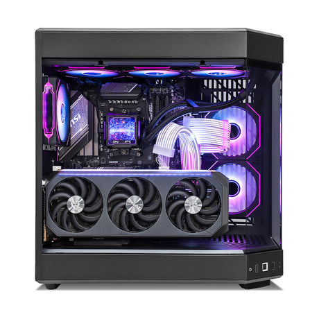Abyssal AMP RTX 5080 Ryzen 9 9900X3D Gaming PC - BLACK