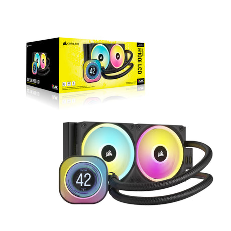 Corsair iCUE LINK H100i LCD 240mm AIO Liquid CPU Cooler