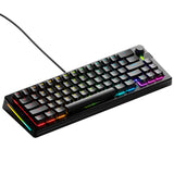 Glorious GMMK 3 Pro 65% Wired Mechanical Keyboard Fox Linear Switch - Black