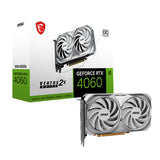 MSI GeForce RTX 4060 VENTUS 2X WHITE OC 8GB Graphics Card