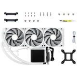 TRYX PANORAMA 360mm WHITE 6.67'' Curved AMOLED Screen AIO CPU Cooler