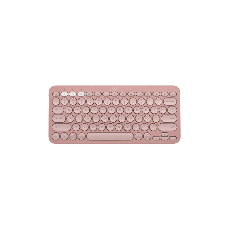 Logitech Pebble Key 2 K380s Bluetooth Keyboard - Tonal Rose