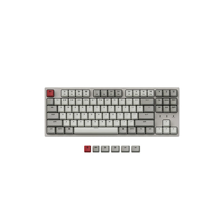 Keychron C1 Wired Gateron Switch Keyboard - Red Switch Retro Colour