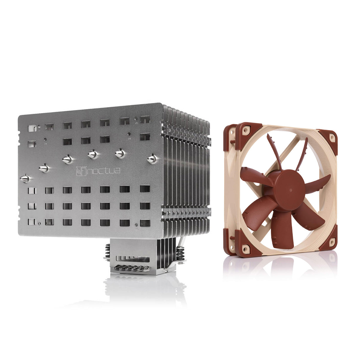 Noctua NH-P1 Fanless Passive CPU Cooler + Noctua NF-S12A PWM 120mm Fan