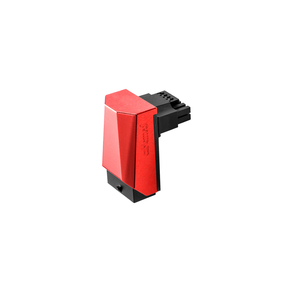 CableMod 12VHPWR 90 Degree Angled Adapter - Variant B - Red