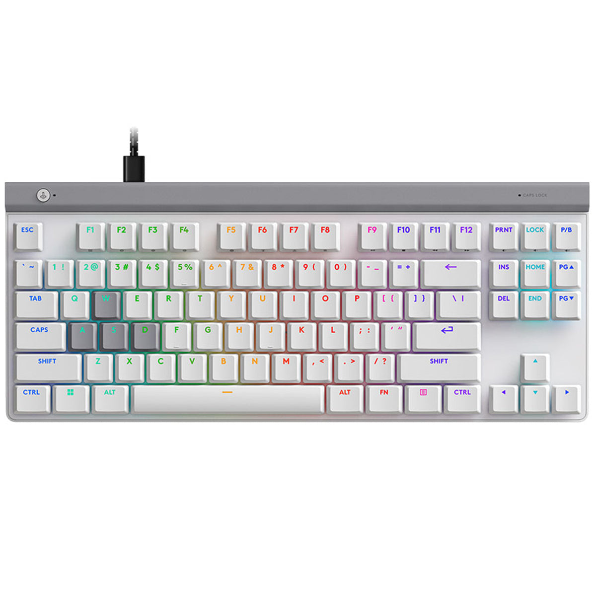 Logitech G515 Rapid TKL Hall-Effect Gaming Keyboard - White