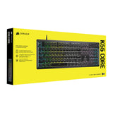 Corsair K55 Core Full Sized Wired RGB Gaming Keyboard - Black