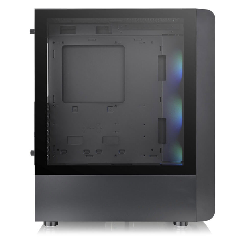 Thermaltake S200 Tempered Glass ARGB Mid Tower Case Black Edition