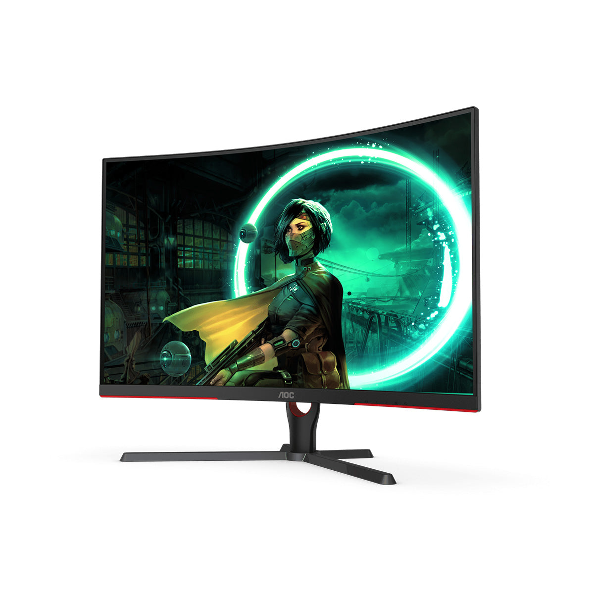 AOC CQ32G3SE 31.5" QHD 165Hz 1ms Curved  Gaming Monitor