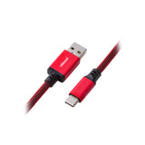 CableMod PRO Coiled Keyboard Cable - Republic Red