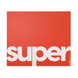 Pulsar Superglide v3 Glass Mouse Pad XL - Red