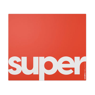 Pulsar Superglide v3 Glass Mouse Pad XL - Red