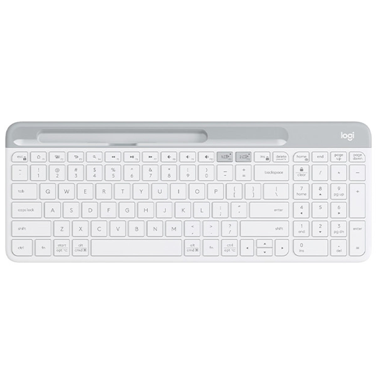 Logitech K580 Multi-Device Wireless Keyboard - White