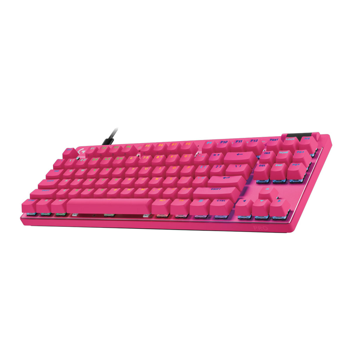 Logitech G Pro X TKL Rapid Analog Gaming Keyboard - Magenta