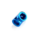 Bitspower T-Block With Triple Fitting - Royal Blue