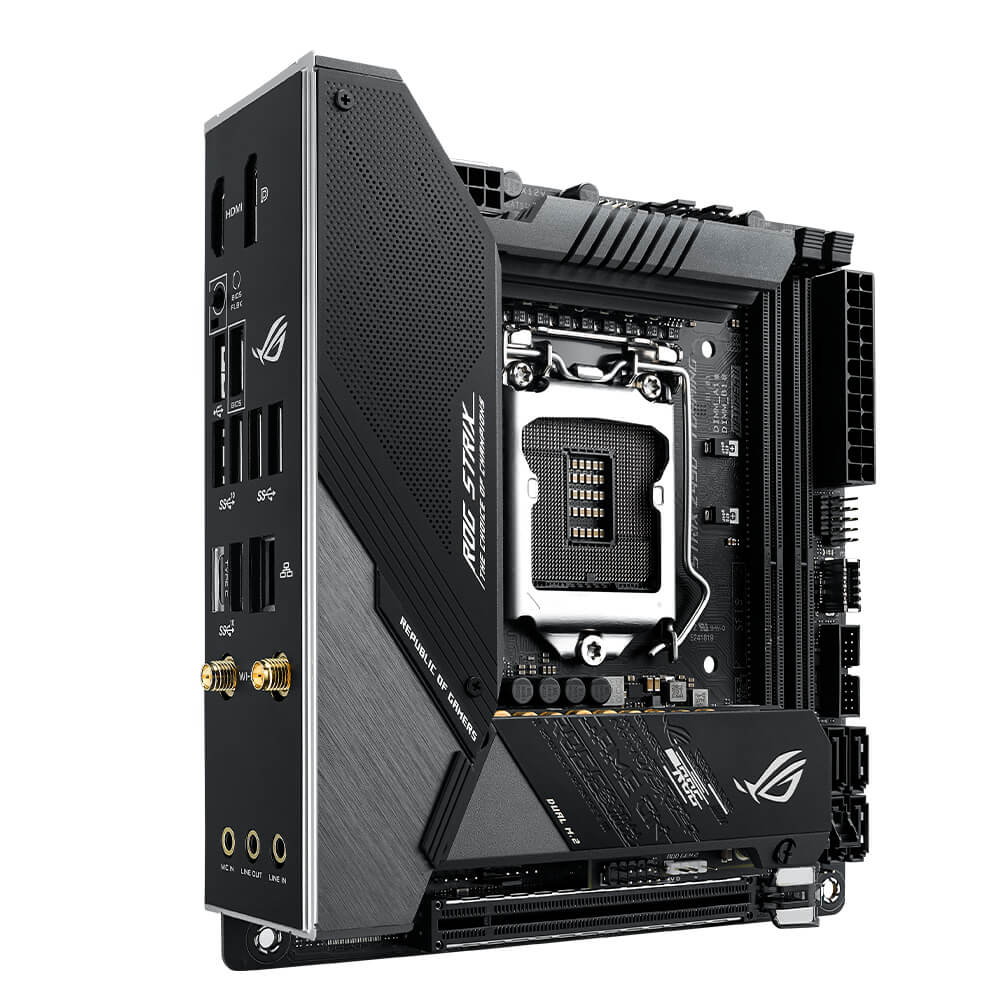 ASUS ROG STRIX Z490-I Mini-ITX Gaming Motherboard