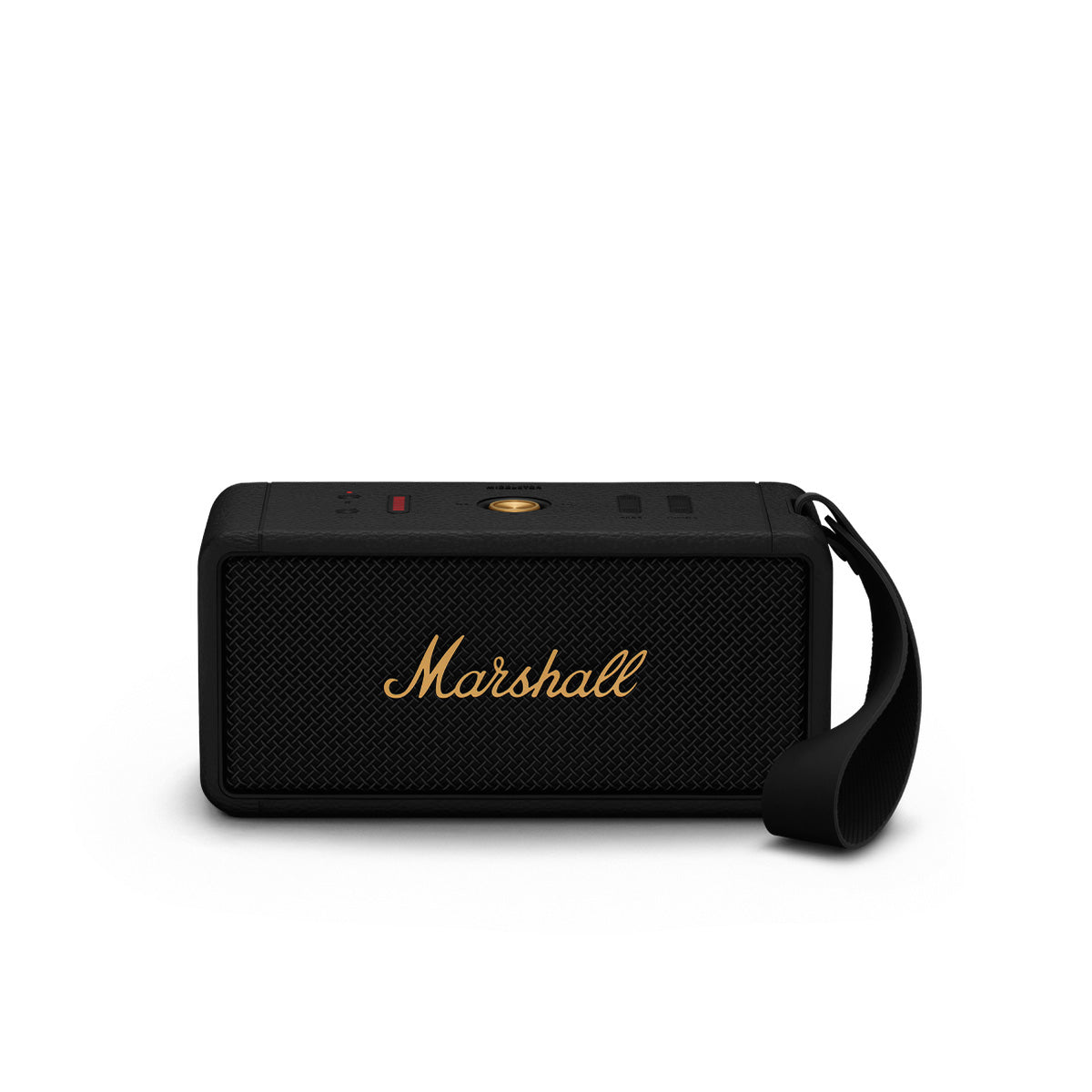 Marshall Middleton 50W Rugged Outdoor Bluetooth Stereo Speaker - Black & Brass