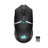 Corsair Nightsabre Wireless Gaming Mouse Backlit RGB LED Optical - Black