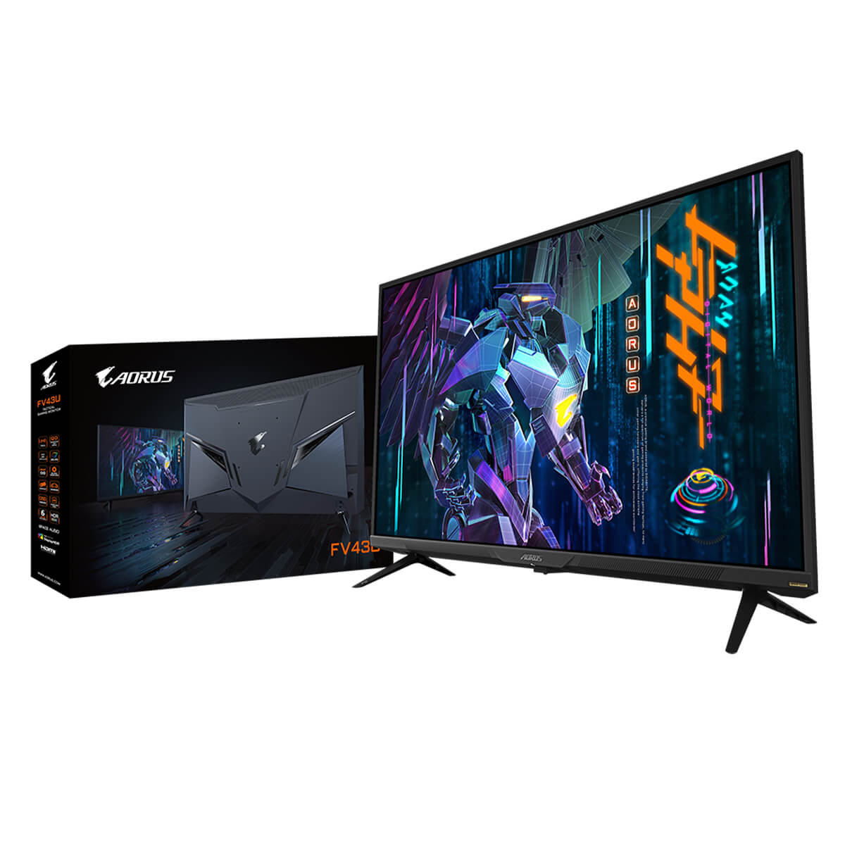 Gigabyte AORUS FV43U 43'' 4K UHD VA 144Hz HDR1000 QD Gaming Monitor